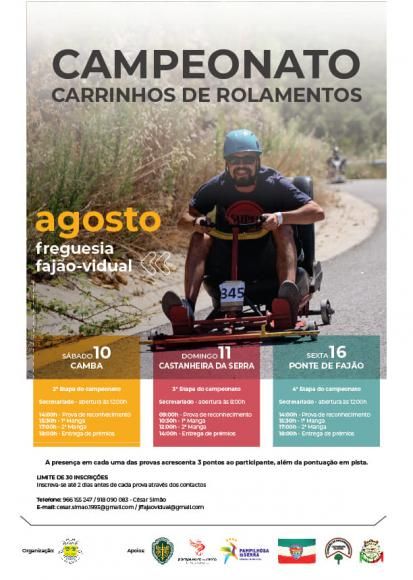 1º CAMPEONATO DE CARRINHOS DE ROLAMENTOS