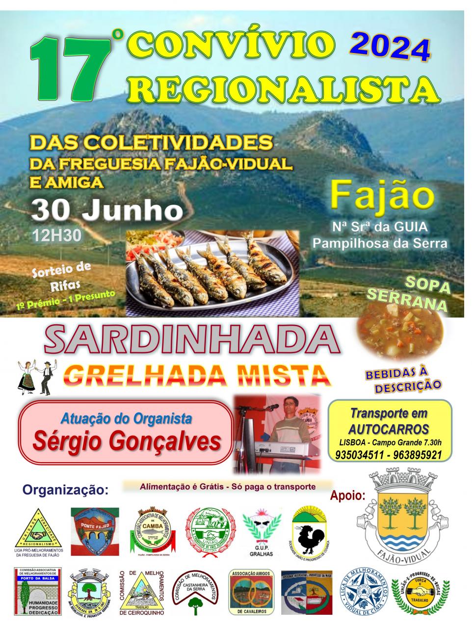 17º CONVIVIO REGIONALISTA EM FAJÃO